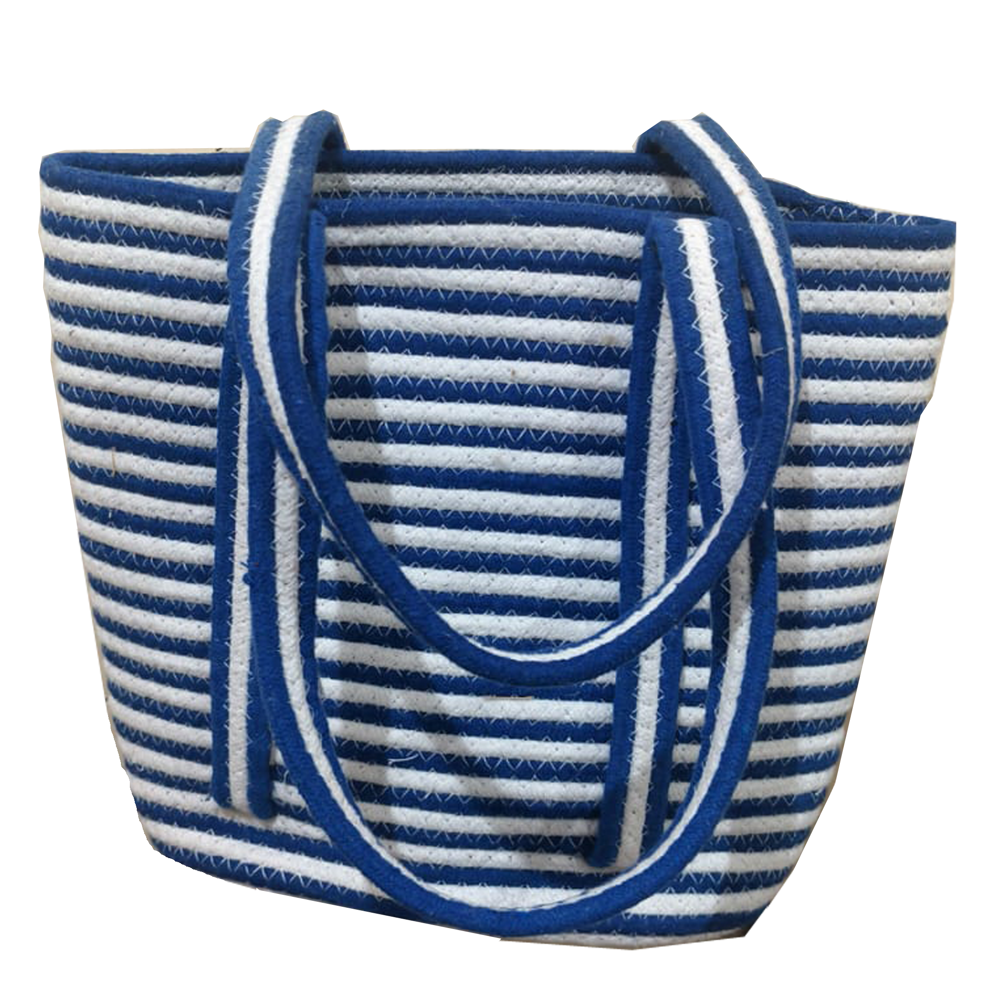 Fibre Gold Cotton Rope Tote Bag for Women