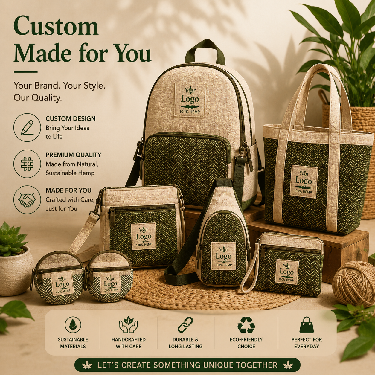 Customised Hemp Products Collection